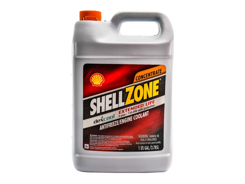  -80 ,  SHELL Shell Zone Dex-Cool Extended Life G12, 3.785 -  4