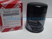 Купить 90915-YZZD4 Фильтр масляный d=75mm, h=100mm, d2=72mm, 3/4-16UNF недорого в Киеве